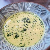 Curry coconut soup at Gistihúsið in Egilsstadjir