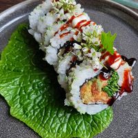 Sushi from general menu at Gistihúsið in Egilsstadjir
