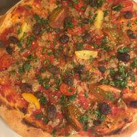   at Pizzeria Le Mura in Lucca