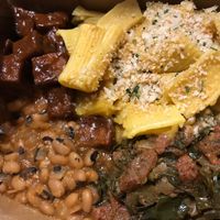 To go platter 2 at Souley Vegan in Los Angeles