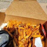 Fries at Souley Vegan in Los Angeles