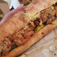 Po Boy at Souley Vegan in Los Angeles