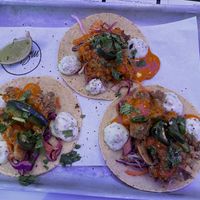 Mushroom tacos at Club Mexicana - Soho in London