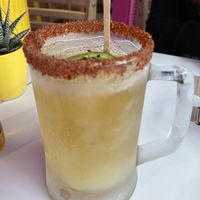 Corona extra with lime and salty chilli  at Club Mexicana - Soho in London