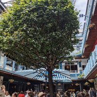 Courtyard at Club Mexicana - Soho in London