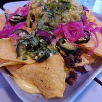 Nachos at Club Mexicana - Soho in London