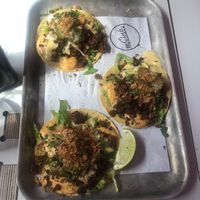 Cheeseburger tacos at Club Mexicana - Soho in London