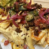 Loaded nachos  at Club Mexicana - Soho in London