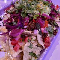 Loaded nachos   at Club Mexicana - Soho in London