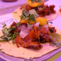 Al pastor taco  at Club Mexicana - Soho in London