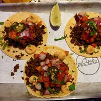 Chipotle tacos at Club Mexicana - Soho in London