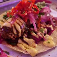 Chicken taco at Club Mexicana - Soho in London