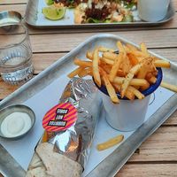 Bourito/frite et Tacos/frite at Club Mexicana - Soho in London