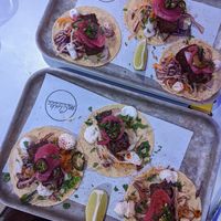 BBQ rib tacos! at Club Mexicana - Soho in London