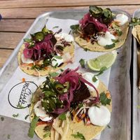 BBQ tacos   at Club Mexicana - Soho in London