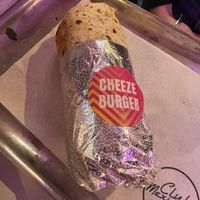 Burger burrito   at Club Mexicana - Soho in London