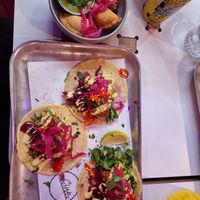 Tacos and empanadas 😍🤤 at Club Mexicana - Soho in London