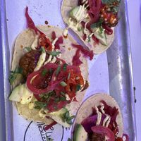 Fried chikn  at Club Mexicana - Soho in London