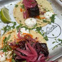Bbq tacos at Club Mexicana - Soho in London