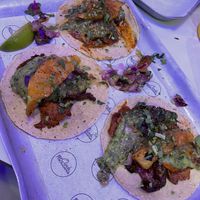 Al Pastor tacos   at Club Mexicana - Soho in London