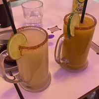 Frozen margeritas  at Club Mexicana - Soho in London