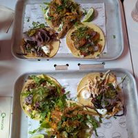 A selection of tacos at Club Mexicana - Soho in London