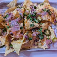 Classic nachos at Club Mexicana - Soho in London