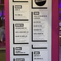 Menu at Club Mexicana - Soho in London