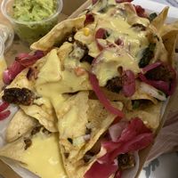 Fully loaded nachos at Club Mexicana - Soho in London