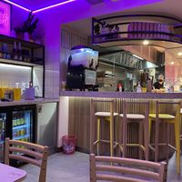 Bar and kitchen at Club Mexicana - Soho in London