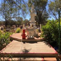 The location has its own shrine too!  at Tinh & Lan Alice Vietnamese in Connellan