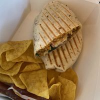 FOK burrito  at Ultralife Cafe in Newport