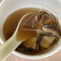 Vegan version of the soup that comes with the daylily set meal at Tiě ZhǎngGuì Chá Shě MínSù 鐵掌櫃茶舍民宿 in Fuli