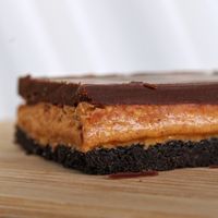 Vegan oreo-peanutbutter square at 30ml Hart van Zuid in Rotterdam