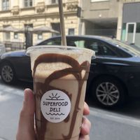 Peanut butter Shake  at Superfood Deli - Maria Theresien in Vienna