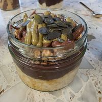 Dubai porridge at Superfood Deli - Maria Theresien in Vienna