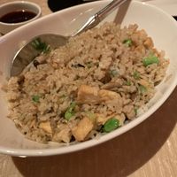 Tofu and mushroom fried rice  at Wynn Hotel - Wazuzu in Las Vegas