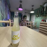 Lemon juice  at Van Groch in Krakow