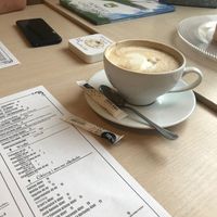 Cappucino with soy milk at Imbryk Cafe & Lunch in Chelm