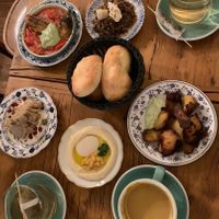 Lunch  at Cafe Pilz in Berlin