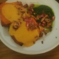 Sweet potatoe at Cafe Pilz in Berlin