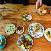 Several tapas at Cafe Pilz at Cafe Pilz in Berlin