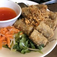 Spring roll noodles   at House of Pho in Lincoln