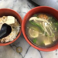 Pig stomach soup $4.50 at Xian Long Vegetarian in Northeast Singapore
