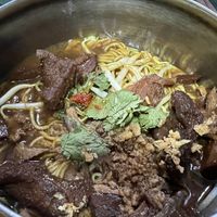 Duck noodles $4 at Xian Long Vegetarian in Northeast Singapore