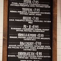 Smoothie Menu at The Blend in Oxnard