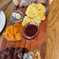 Vegan brunch plate  at Werkstadt in Bern