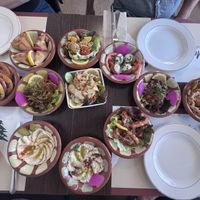 Mezze Menü Vorspeise 4 Personen  at Mont Liban in Bern