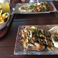 Dominion Mix Plate Menu at Dominion Food Revolution in Frankfurt