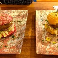 Burger at Dominion Food Revolution in Frankfurt